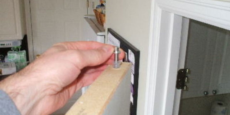 Bi-Fold Door Top Pin Installation