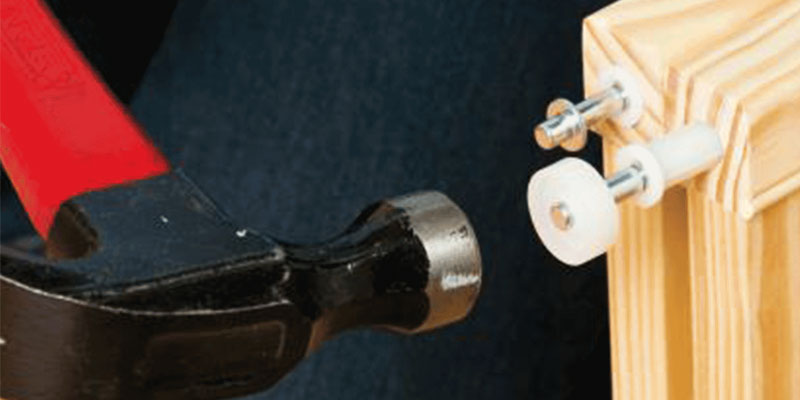 Bi-Fold Door Roller Pin Installation