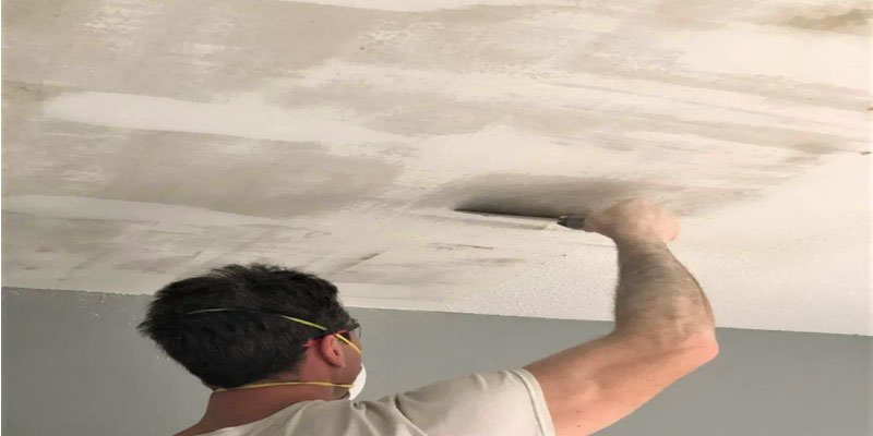Popcorn Ceiling Plastering