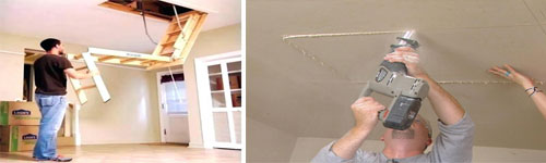 Attic Pull-Down Stairs