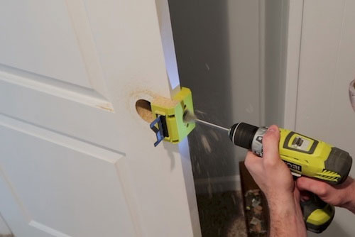 Door Lock Installation